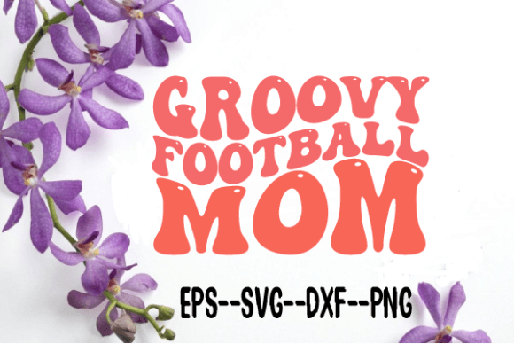 Groovy Football Mom Retro Wavy Review