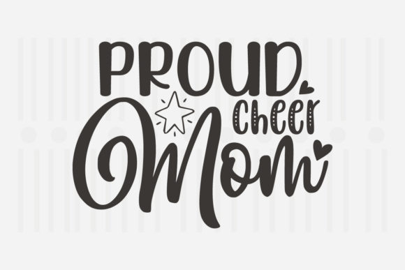 Proud Cheer Mom Mother s Day SVG Review